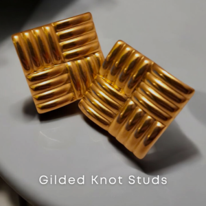 gildedknotstuds